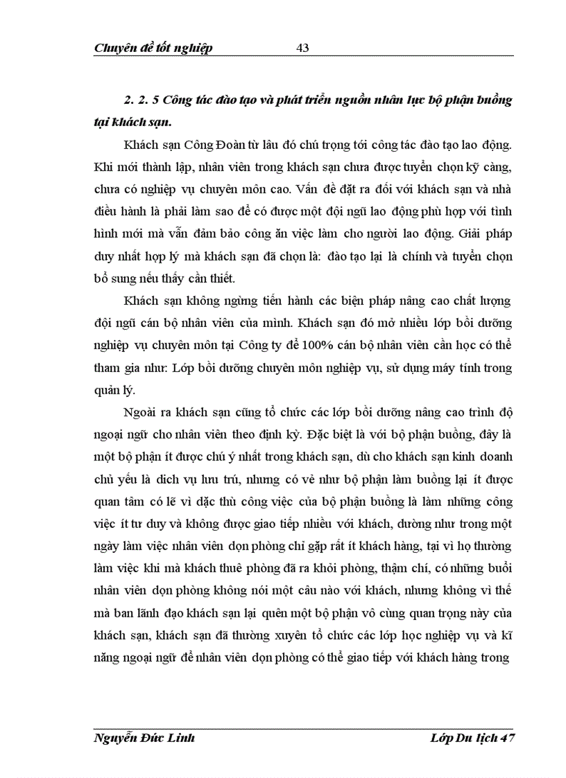 image for page Giải pháp nâng cao chất lượng nguồn nhân lực bộ phận buồng tại khách sạn Công Đoàn Việt Nam