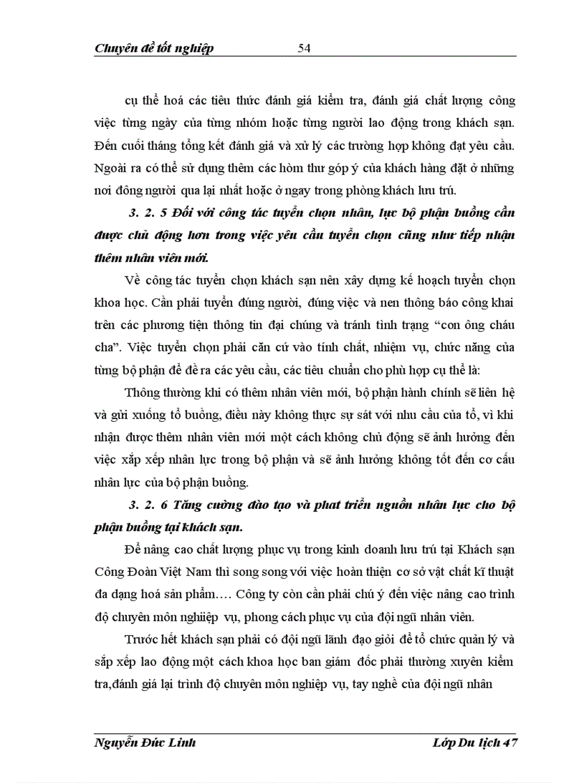 image for page Giải pháp nâng cao chất lượng nguồn nhân lực bộ phận buồng tại khách sạn Công Đoàn Việt Nam