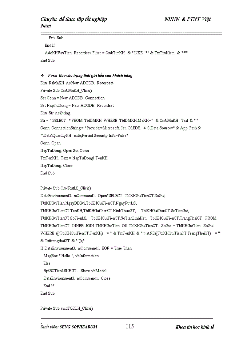 image for page Xây dựng và phát triển hệ thông thông tin quản lý tiền gửi và tiền vay của khách hàng tại Ngân hàng Nông nghiệp và Phát triển Nông thôn Chi nhánh Láng Hạ