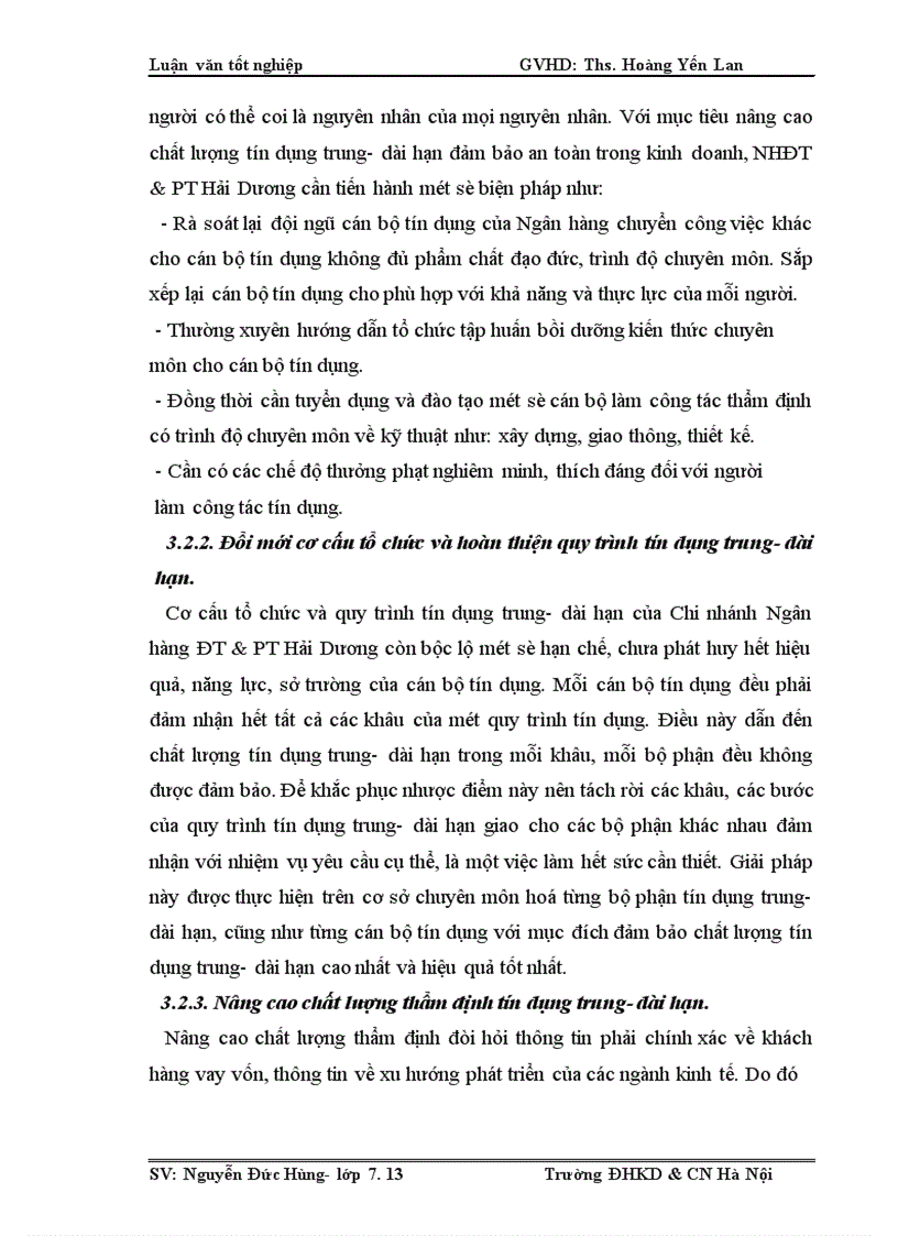 image for page Một số giải pháp nâng cao chất lượng tín dụng trung dài hạn tại Chi nhánh Ngân hàng ĐT PT Hải Dương 1