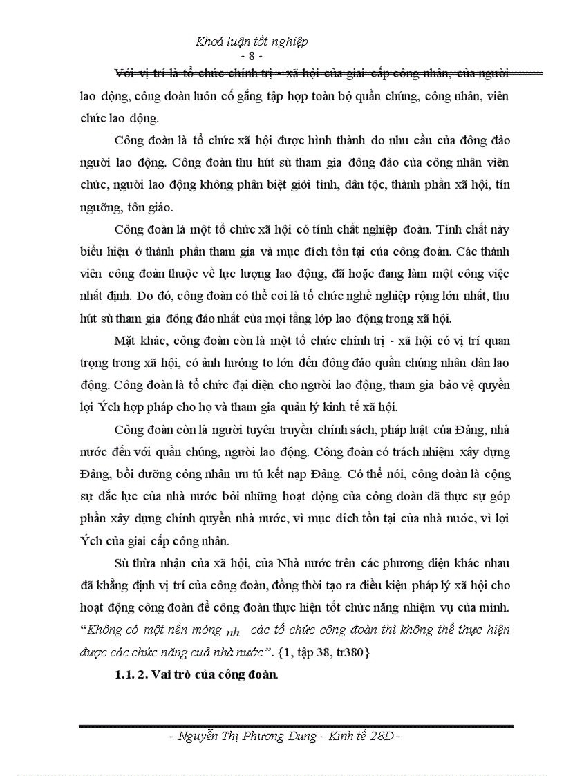 image for page Đổi mới hoạt động của công đoàn Việt Nam trong xu thế hội nhập quốc tế 1