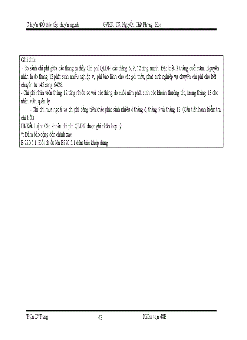 image for page Quy trình kiểm toán khoản mục chi phí hoạt động trong kiểm toán Báo cáo tài chính do Công ty TNHH kiểm toán PKF Việt Nam thực hiện 1