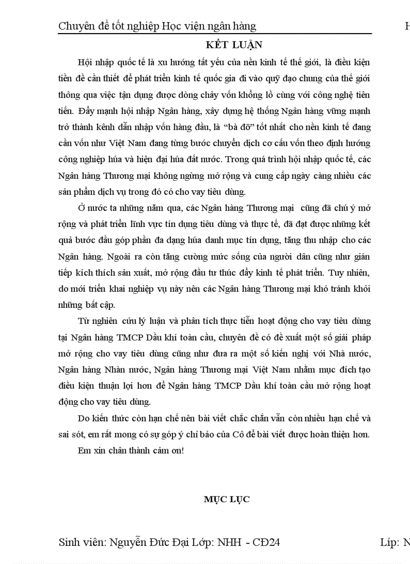 image for page Mở rộng cho vay tiêu dùng tại Ngân hàng TMCP Dầu khí toàn cầu GP Bank