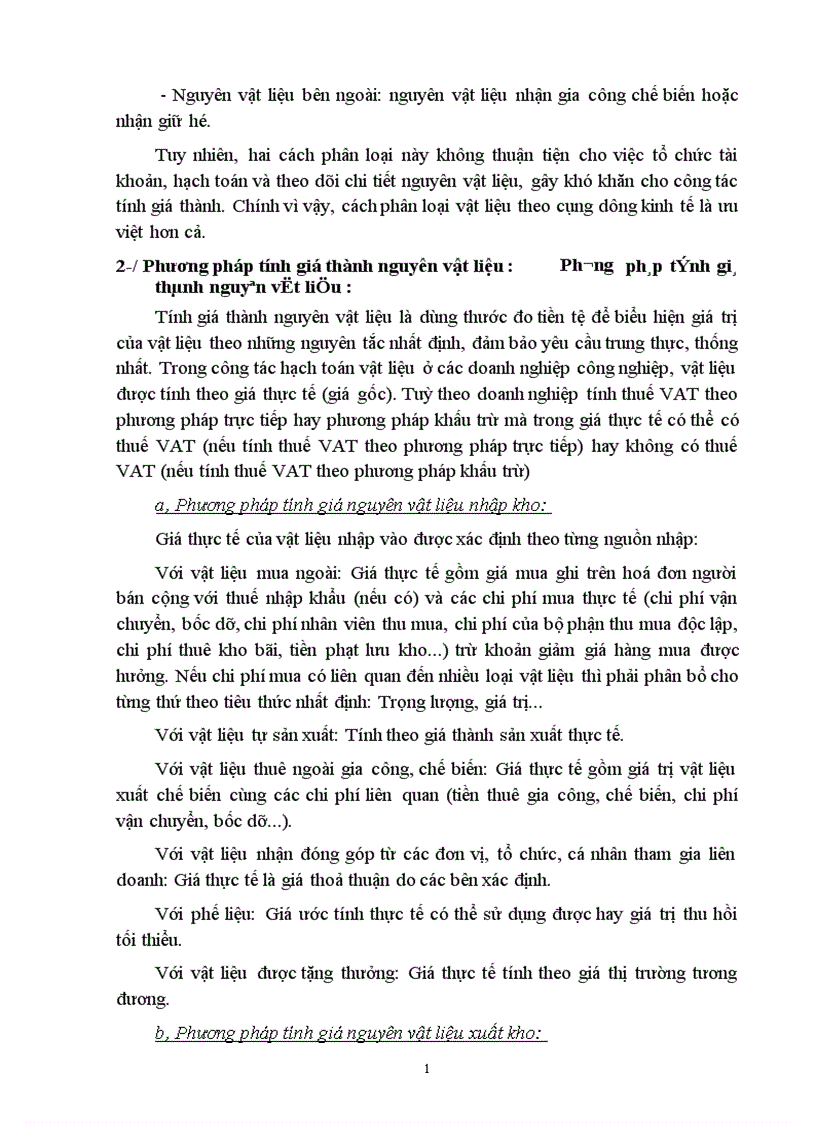 image for page Tổ chức công tác kế toán nguyên vật liệu với việc nâng cao hiệu quả sử dụng vốn lưu động ở Công ty Dệt 8 3 1