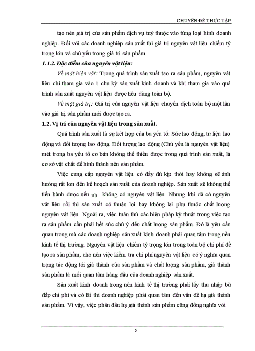 image for page Hoàn thiện công tác hạch toán nguyên vật liệu với việc nâng cao hiệu quả sử dụng vốn lưu động tại Công ty Truyền tải điện I 1