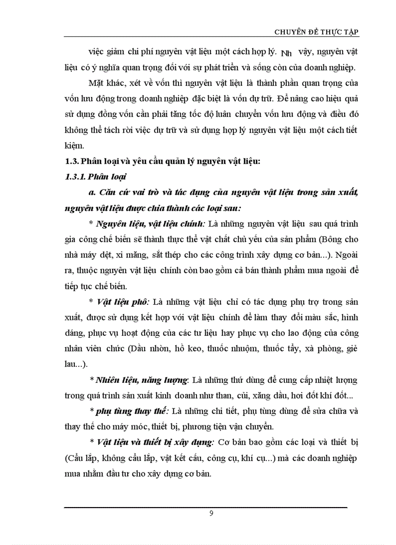 image for page Hoàn thiện công tác hạch toán nguyên vật liệu với việc nâng cao hiệu quả sử dụng vốn lưu động tại Công ty Truyền tải điện I 1