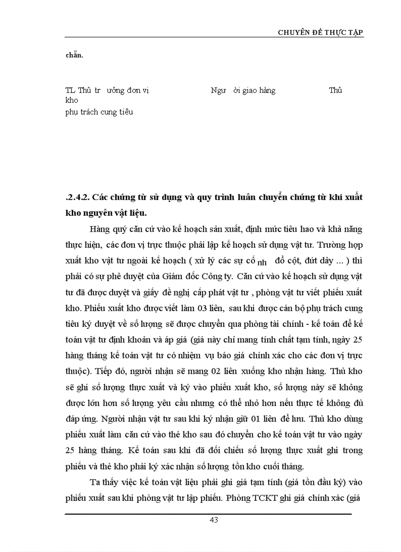image for page Hoàn thiện công tác hạch toán nguyên vật liệu với việc nâng cao hiệu quả sử dụng vốn lưu động tại Công ty Truyền tải điện I 1