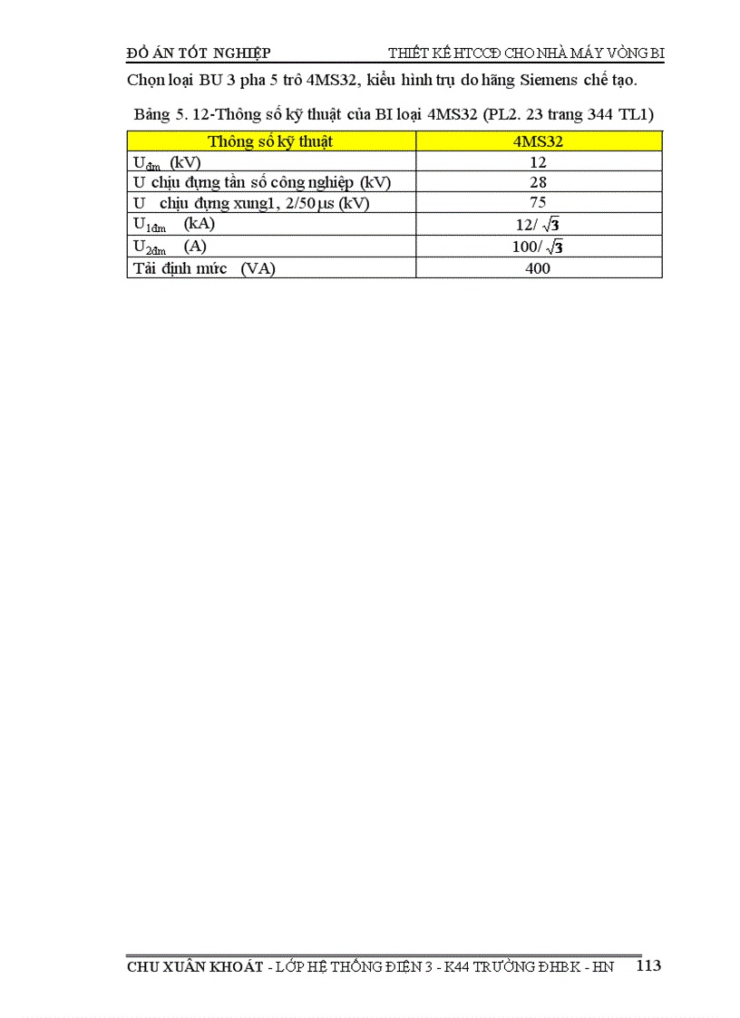 image for page Thiết kế cung cấp điện cho nhà máy sản xuất vòng bi 1