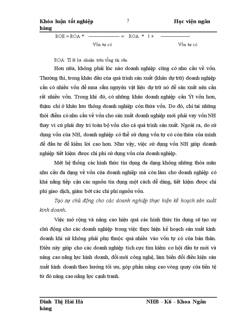 image for page Giải pháp hoàn thiện công tác phân tích tín dụng Doanh nghiệp tại NHNo PTNT chi nhánh Láng Hạ