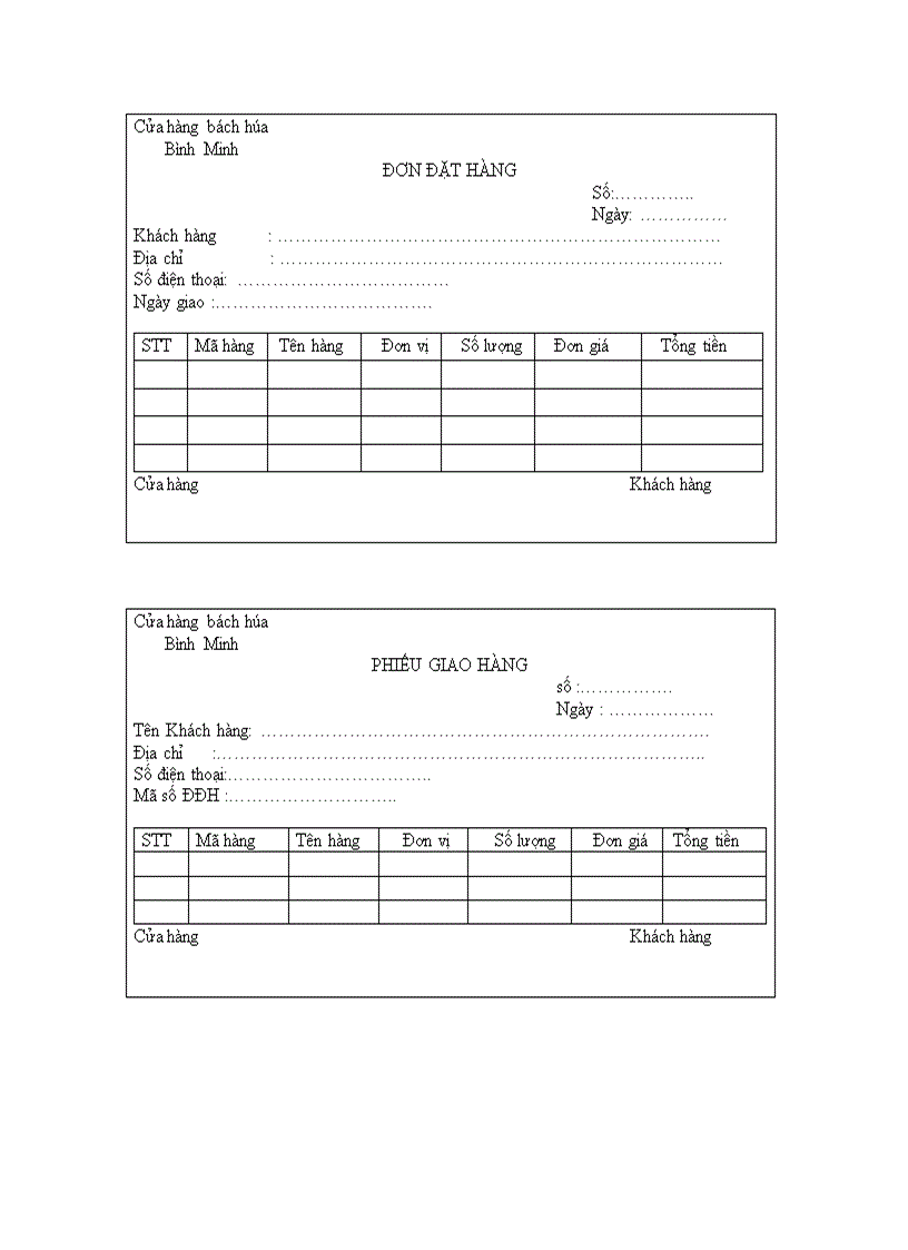 image for page Quản lý cửa hàng bách hóa Bình Minh 1