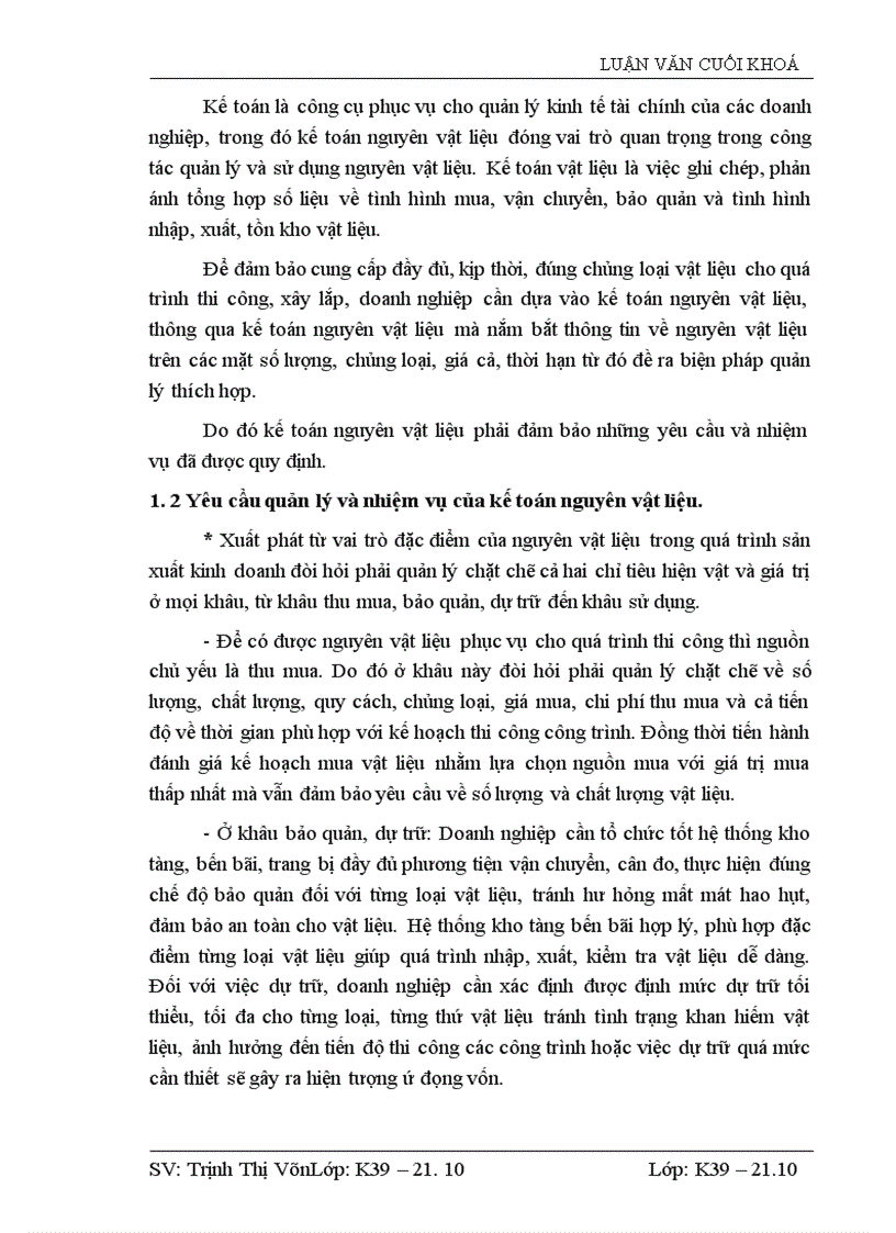 image for page Hoàn thiện kế toán nguyên vật liệu ở công ty cổ phần xây dựng số 2 Thăng Long 1