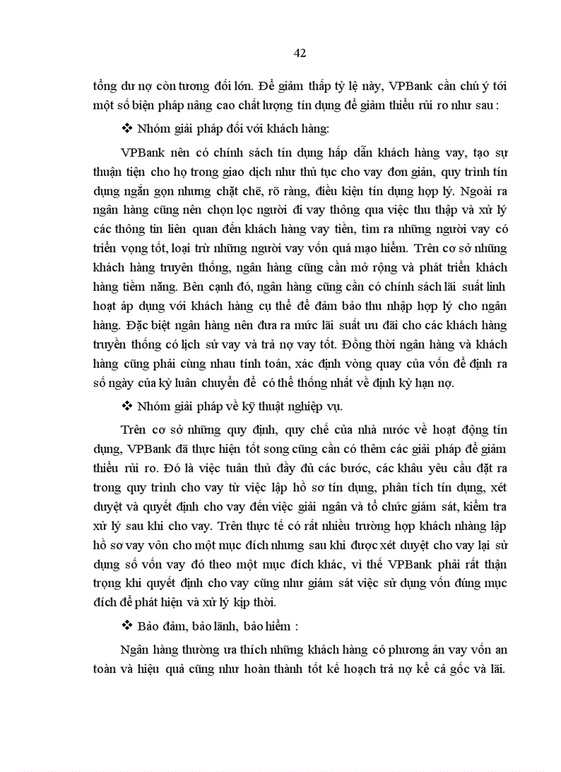 image for page Giải pháp nâng cao hiệu quả phân tích tài chính doanh nghiệp trong hoạt động tín dụng tại ngân hàng VPBank chi nhánh Đông Đô