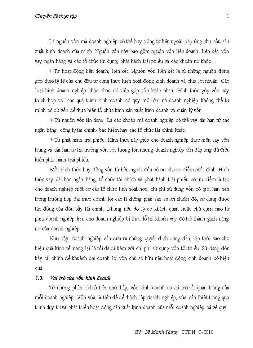 image for page Vốn kinh doanh và giải pháp nâng cao hiệu quả sử dụng vốn tại công ty cổ phần chuyển phát nhanh Tín Thành