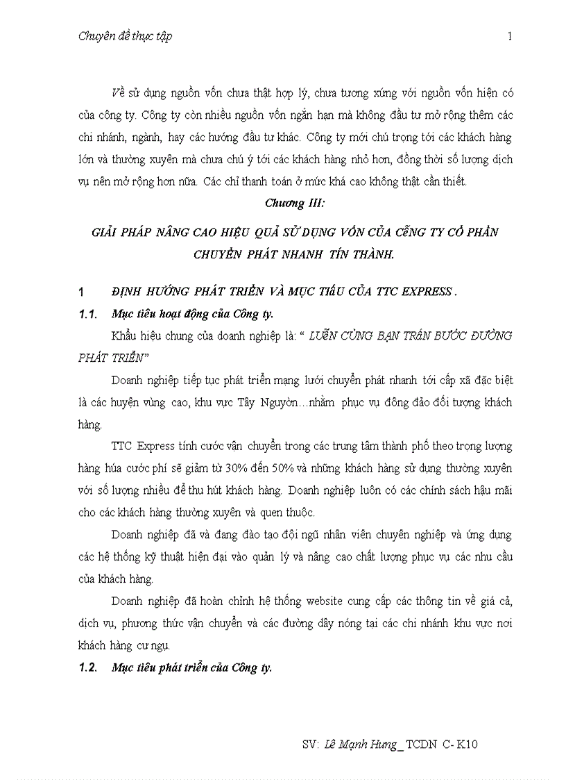 image for page Vốn kinh doanh và giải pháp nâng cao hiệu quả sử dụng vốn tại công ty cổ phần chuyển phát nhanh Tín Thành