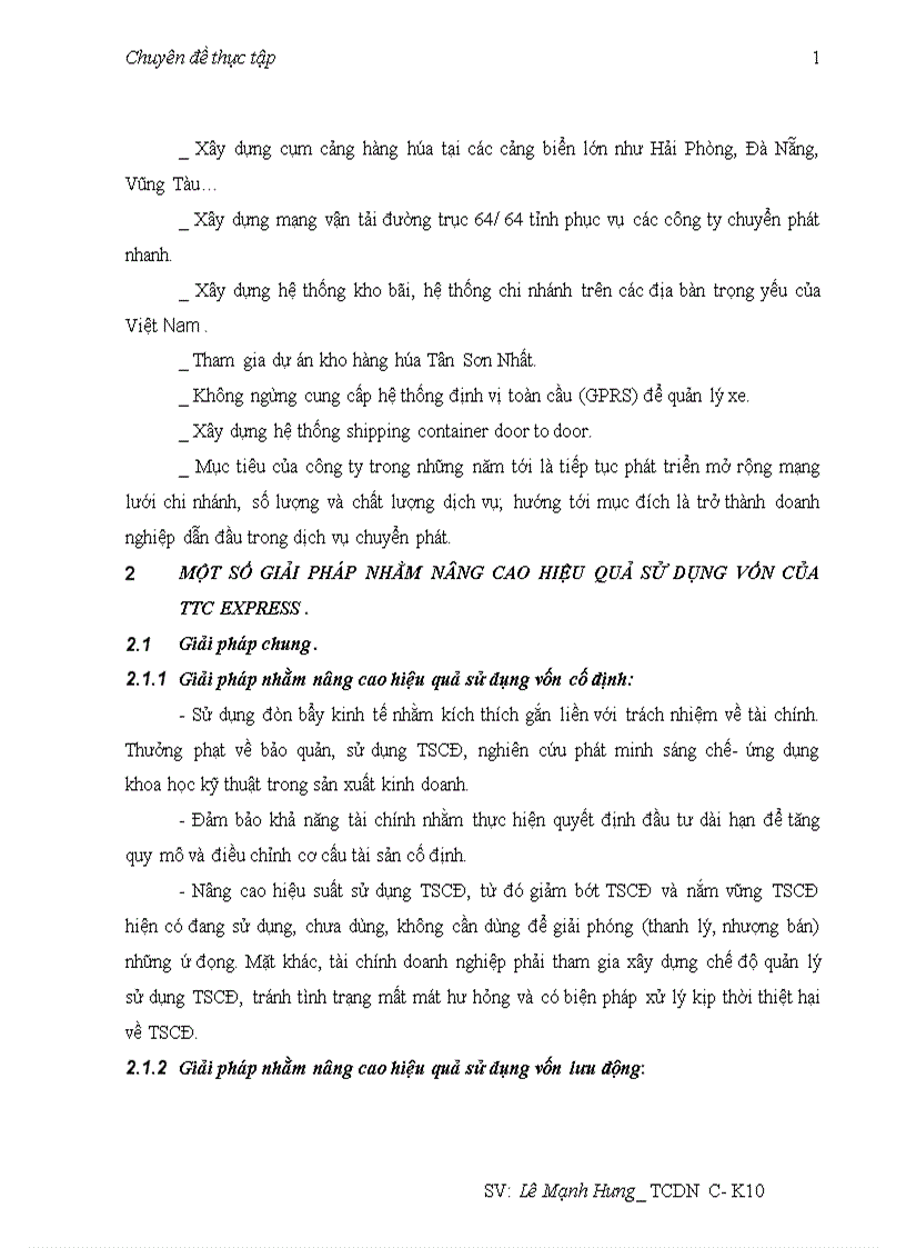 image for page Vốn kinh doanh và giải pháp nâng cao hiệu quả sử dụng vốn tại công ty cổ phần chuyển phát nhanh Tín Thành