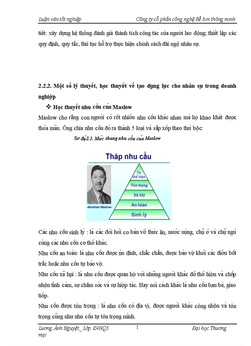 image for page Hoàn thiện công tác đãi ngộ phi tài chính tại công ty cổ phần công nghệ Bể bơi thông minh 1