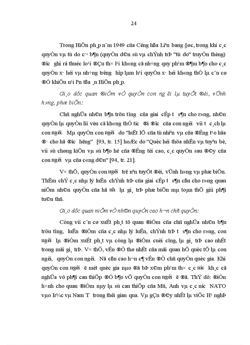 image for page Thực trạng giáo dục quyền con người quyền công dân ở Việt Nam hiện nay