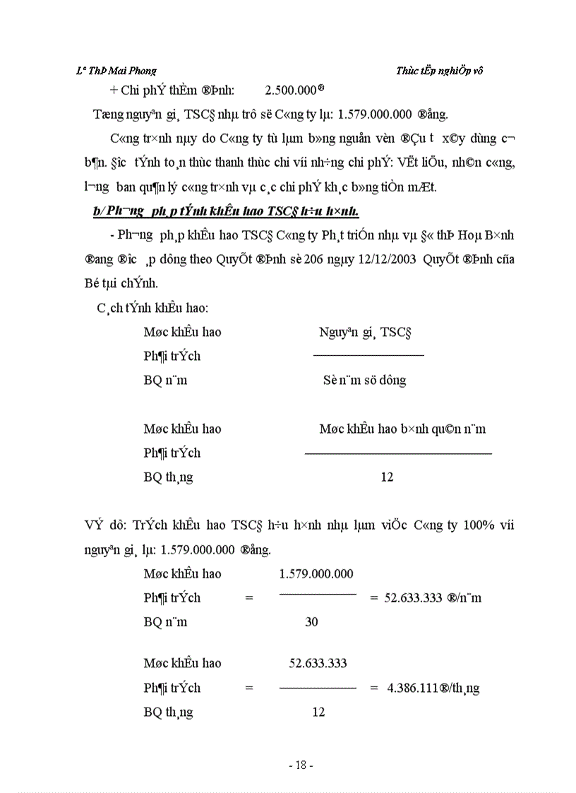 image for page Kế toán tài sản cố định hữu hình ở Công ty THNN một thành viên Đầu tư phát triển nhà và Đô thị Hoà Bình 1