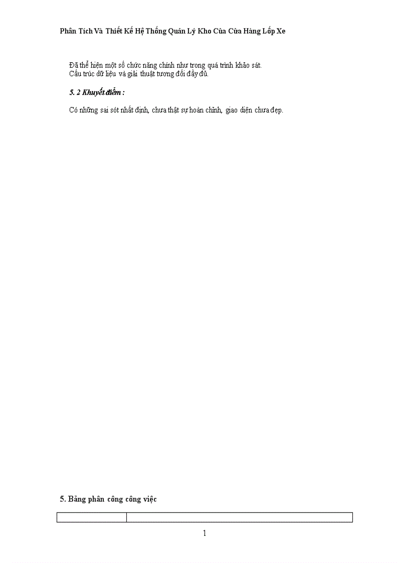 image for page Phân Tích Và Thiết Kế Hệ Thống Quản Lý Kho Của Cửa Hàng Lốp Xe