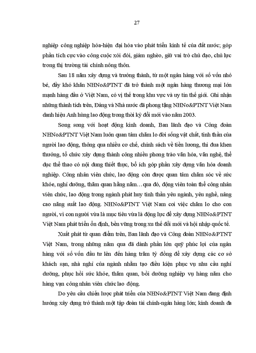 image for page Dịch vụ khách sạn trong hoạt động của NHNo PTNT Việt Nam