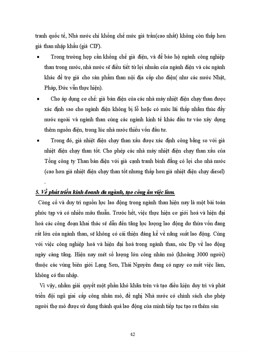 image for page Chiến lược phát triển ngành Than 10 năm đầu thế kỷ XXI