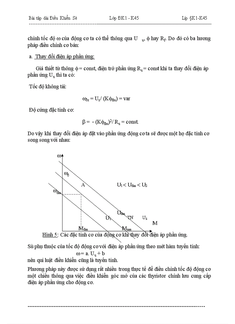 image for page Thiết kế hệ thống điều khiển động cơ điện một chiều