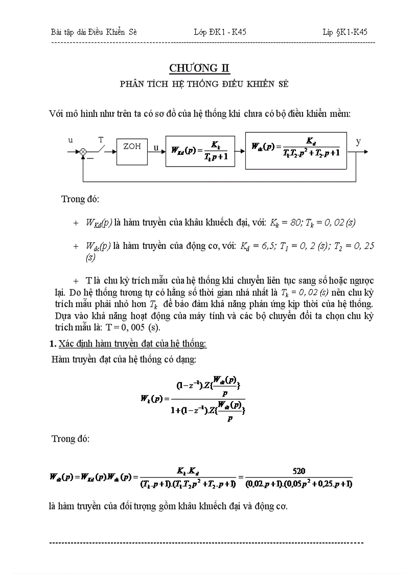 image for page Thiết kế hệ thống điều khiển động cơ điện một chiều