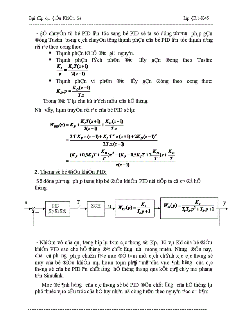 image for page Thiết kế hệ thống điều khiển động cơ điện một chiều