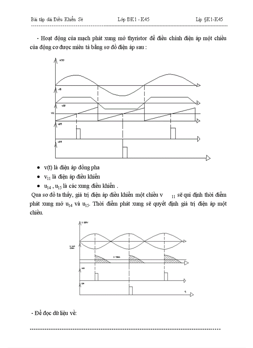 image for page Thiết kế hệ thống điều khiển động cơ điện một chiều