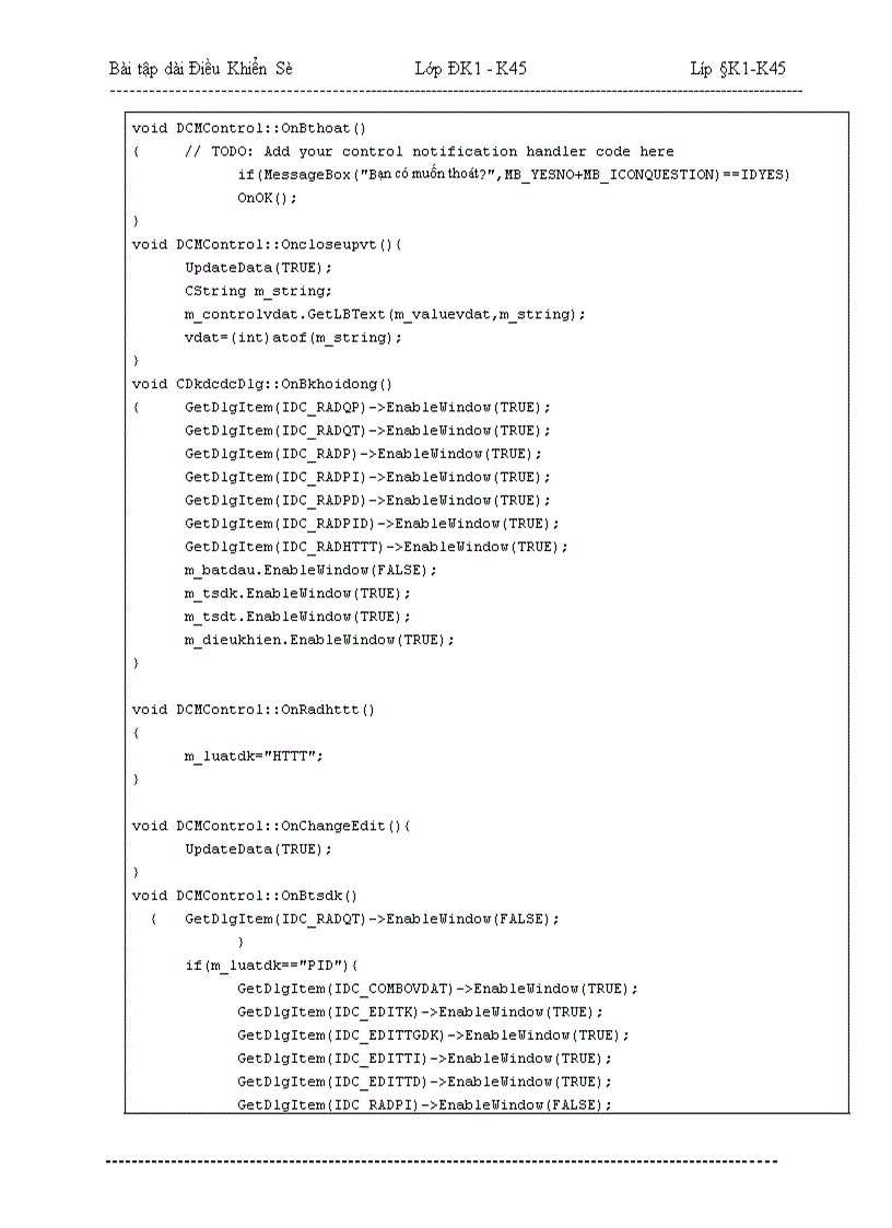 image for page Thiết kế hệ thống điều khiển động cơ điện một chiều