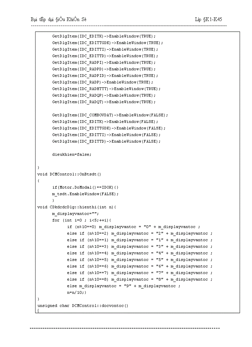 image for page Thiết kế hệ thống điều khiển động cơ điện một chiều