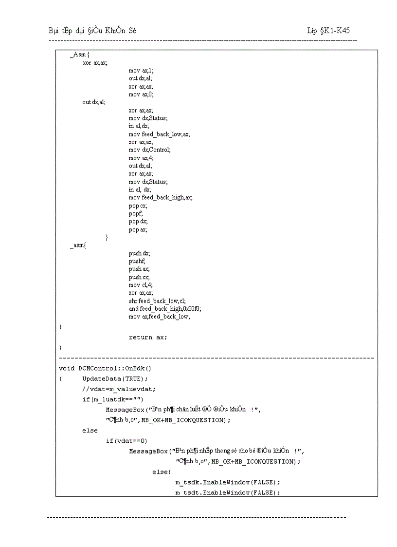image for page Thiết kế hệ thống điều khiển động cơ điện một chiều