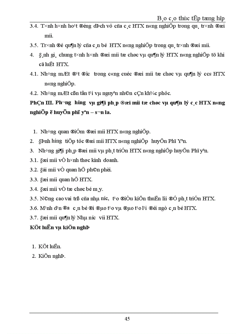 image for page Thực trạng và phương hướng giải pháp để tiếp tục đổi mới tổ chức và quản các HTX trên địa bàn huyện Phù Yên tỉnh Sơn La