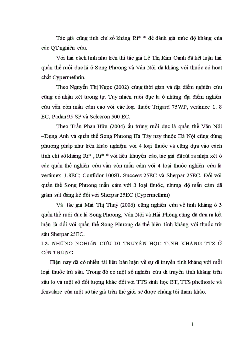 image for page Nghiên cứu tính mẫn cảm với một số tts của ấu trùng ruồi đục lá liriomyza sativae blanchard ở ba quần thể song phương Hà Nội An Bình và Đình Tổ Bắc Ninh 1