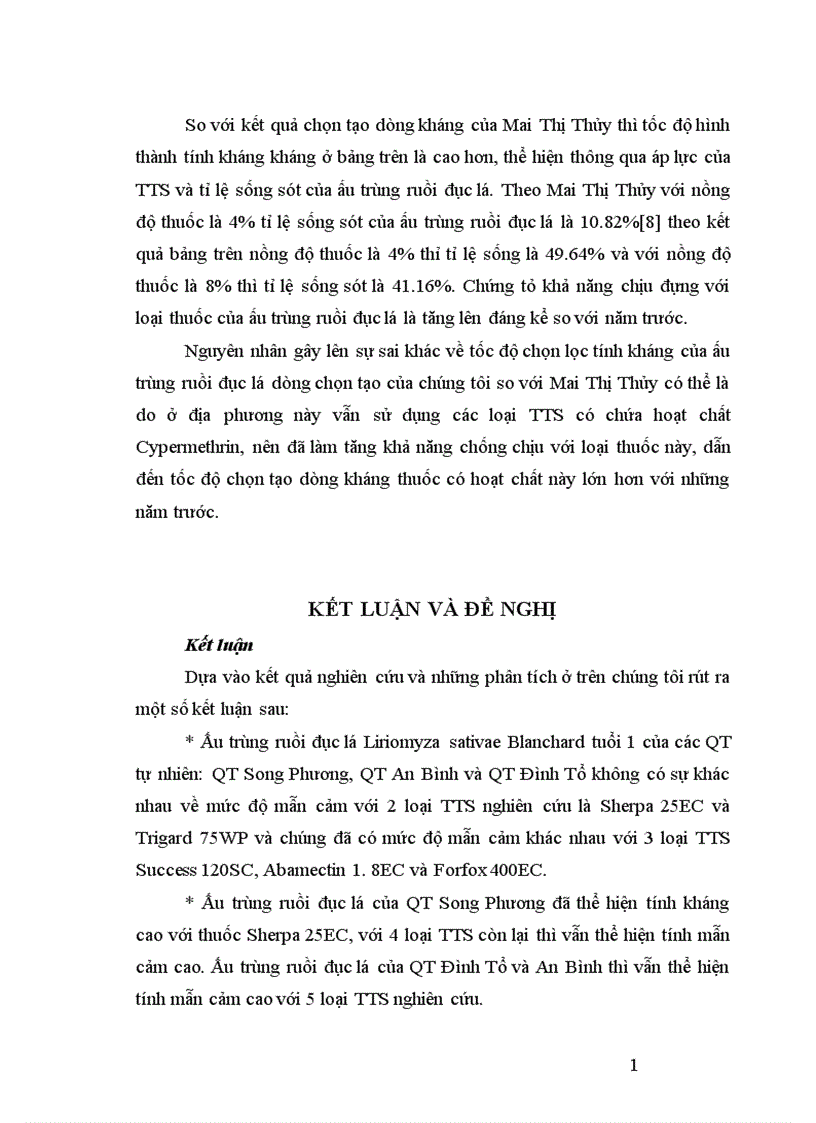 image for page Nghiên cứu tính mẫn cảm với một số tts của ấu trùng ruồi đục lá liriomyza sativae blanchard ở ba quần thể song phương Hà Nội An Bình và Đình Tổ Bắc Ninh 1