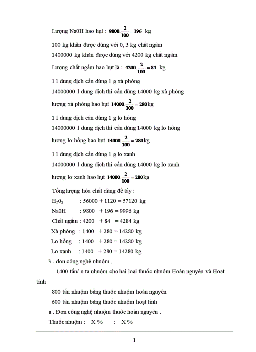 image for page Báo cáo dây chuyền nhuộm khăn chùi trân bằng thuốc nhuộm hoạt tính hoàn nguyên trên thiết bị máy nhuộm cao áp hai họng KDD của Trung Quốc
