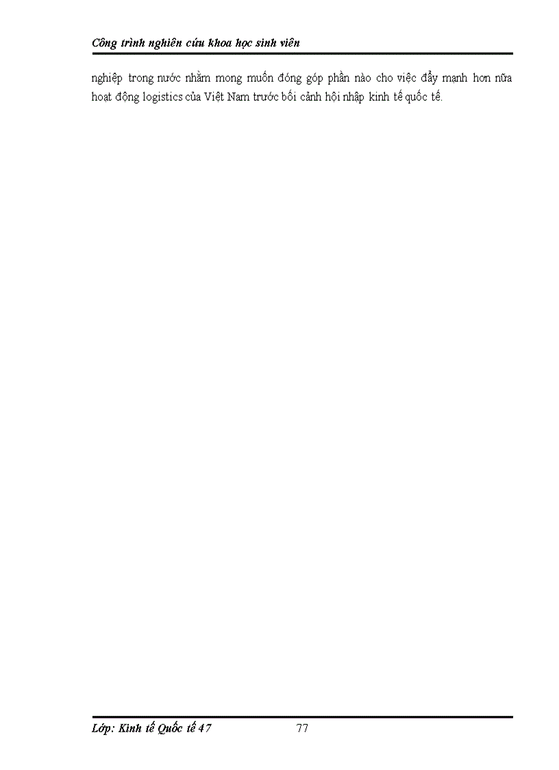 image for page Thực trạng và giải pháp phát triển dịch vụ logistics tại Việt Nam