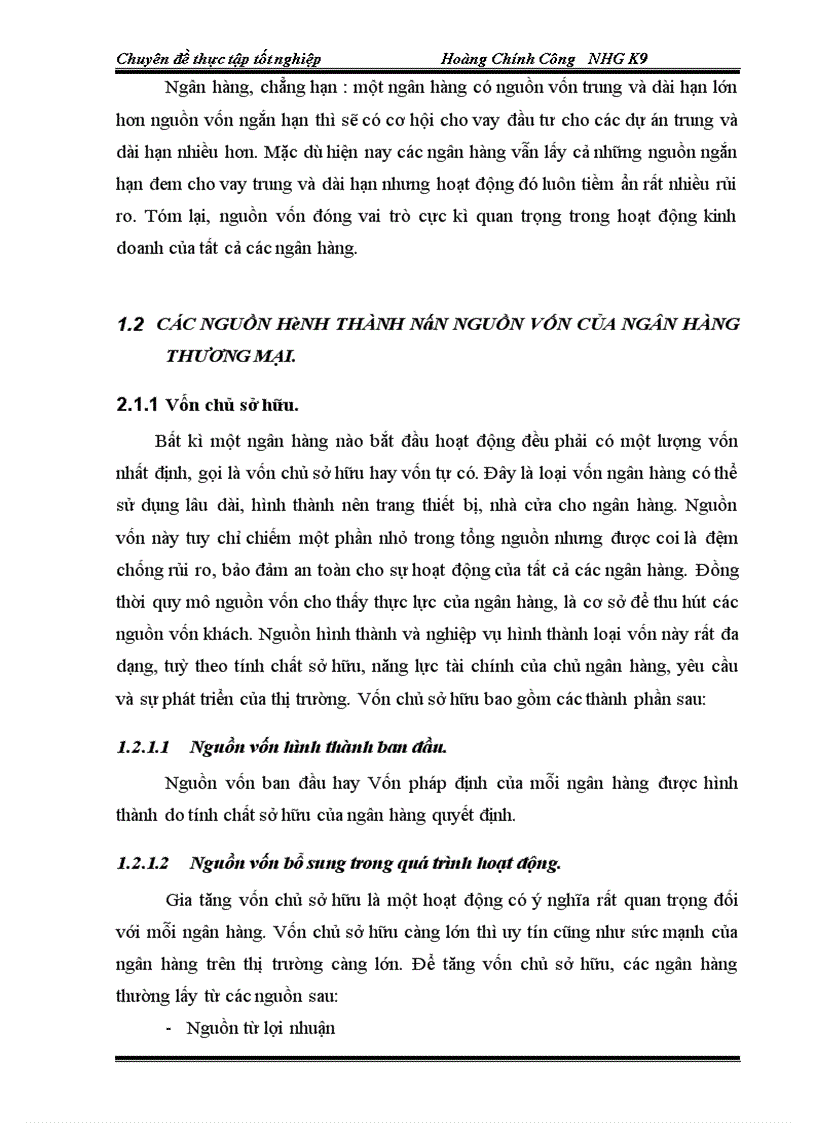 image for page Giải pháp nâng cao hiệu quả huy động vốn tại Ngân hàng Đầu tư và Phát triển Việt Nam chi nhánh Quang Trung 1