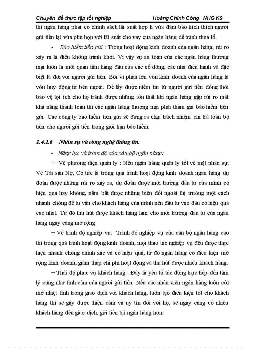 image for page Giải pháp nâng cao hiệu quả huy động vốn tại Ngân hàng Đầu tư và Phát triển Việt Nam chi nhánh Quang Trung 1