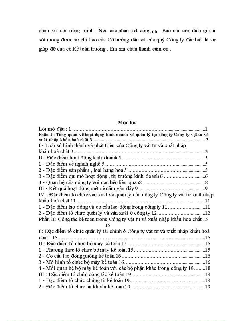 image for page Báo cáo thực tập tổng hợp tại Công ty vật tư và xuất nhập khẩu hoá chất