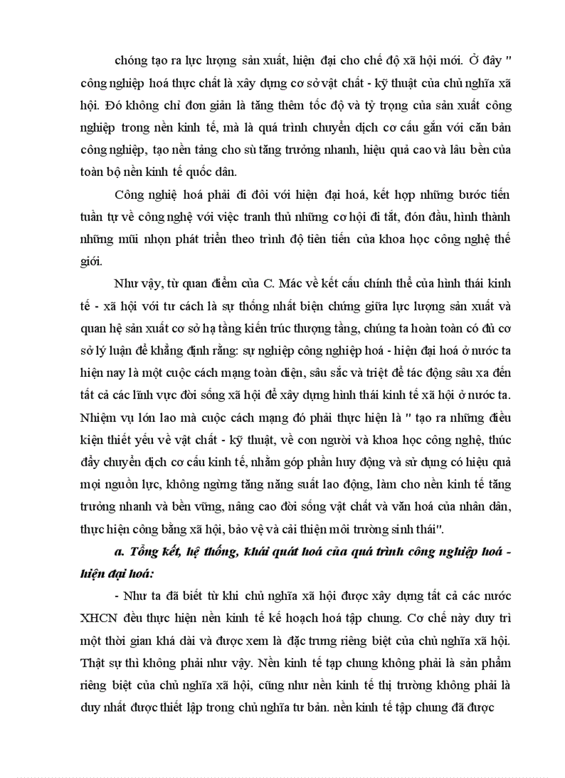 image for page Một số vấn để về thực tiễn và lý luận trong sự nghiệp công nghiệp hoá hiện đại hoá ở Việt Nam