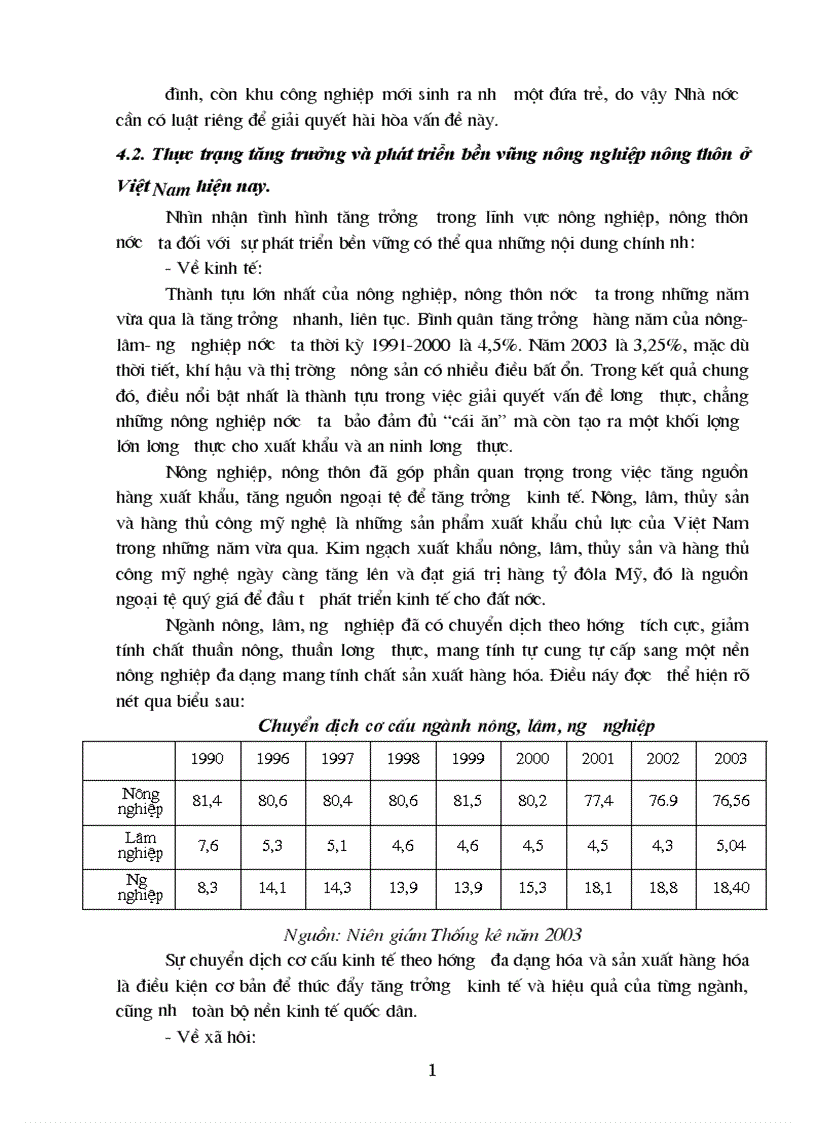 image for page Mối quan hệ giữa tăng trưởng kinh tế và phát triển bền vững trong lĩnh vực kinh tế nông nghiệp nông thôn