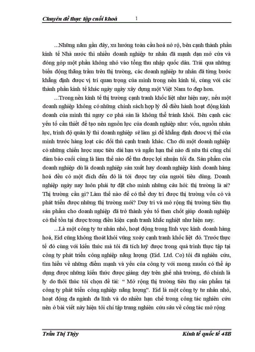 image for page Mở rộng thị trường tiêu thụ sản phẩm tại công ty phát triển công nghiệp năng lượng 1