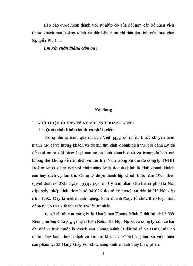 image for page Các loại hình kinh doanh chủ yếu của công ty Hoàng Minh