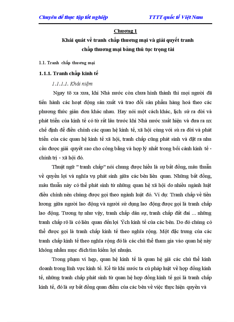 image for page Giải quyết các tranh chấp trong thương mại Quốc tế ở Việt Nam hiện nay 1