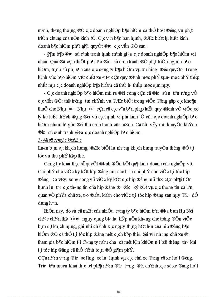 image for page Một số biện pháp nhằm nâng cao hiệu quả của nghiệp vụ bảo hiểm vật chất xe ôtô tại công ty bảo hiểm Hà Nội 1