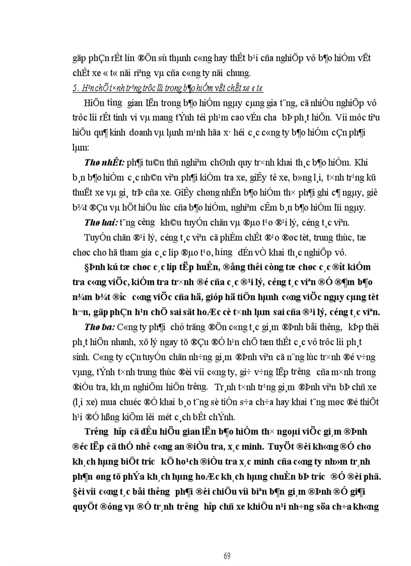image for page Một số biện pháp nhằm nâng cao hiệu quả của nghiệp vụ bảo hiểm vật chất xe ôtô tại công ty bảo hiểm Hà Nội 1