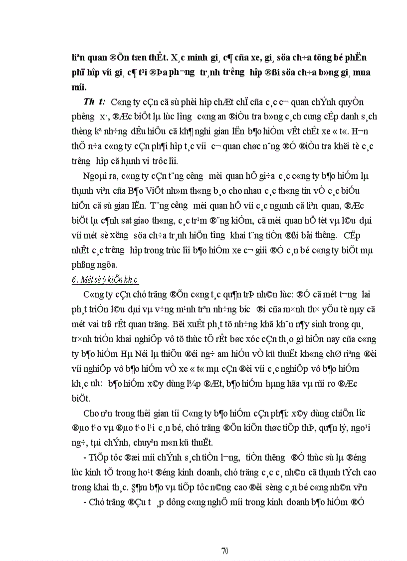 image for page Một số biện pháp nhằm nâng cao hiệu quả của nghiệp vụ bảo hiểm vật chất xe ôtô tại công ty bảo hiểm Hà Nội 1
