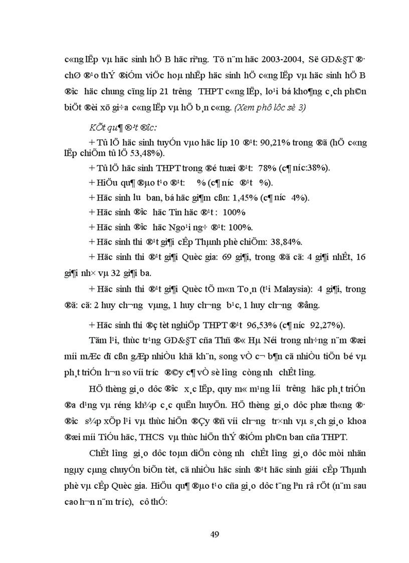 image for page Dự báo phát triển giáo dục THPT của Thủ đô Hà Nội đến năm 2015 1