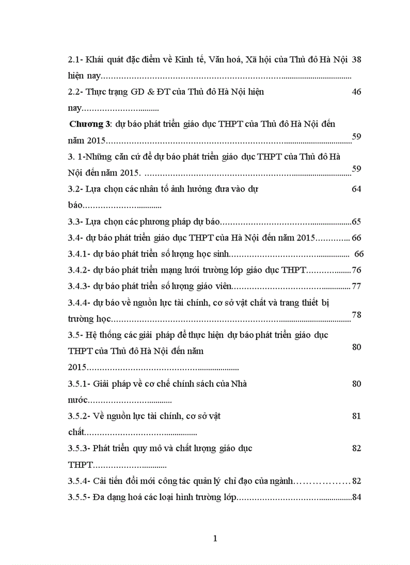 image for page Dự báo phát triển giáo dục THPT của Thủ đô Hà Nội đến năm 2015 1